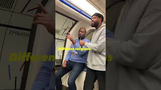 Asked this stranger a question on the tube, his answer will shock you #americaninengland #british