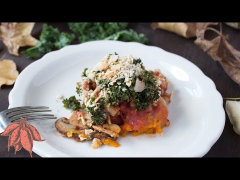 Thanksgiving White Bean Butternut Squash Casserole...