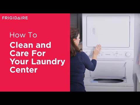 How to Clean and Care For Your Laundry Center