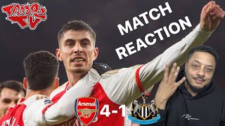 Arsenal 4-1 Newcastle | Troopz Match Reaction | We're A Different Team In The Premier League!!