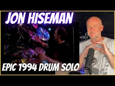 Drum Teacher Reacts: Jon Hiseman Epic Drum Solo | Colosseum Reunion 1994