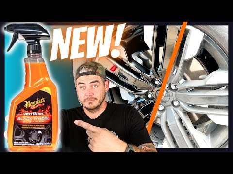 NEW! BLACK WHEEL CLEANER | Meguiars Hot Rims Black Wheel Cleaner