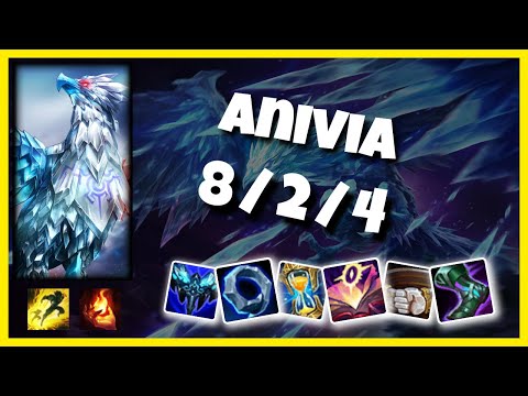 Anivia vs Syndra OCE Challenger MID (8/2/4) - v11.5