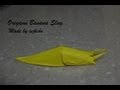 Origami Banana Slug Video - How to fold an origami banana slug