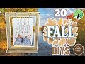 Cozy Fall Blues 20 Dollar Tree DIYS From The Crafty Vault