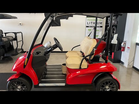 Golf Car! 2023 GARIA VIA Torch Red