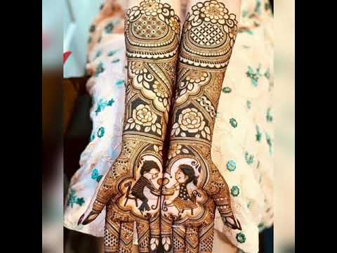 Engagement Mehndi Designs For Bridal||Latest & Unique Mehndi Design ||IQRA LATIF VLOGS