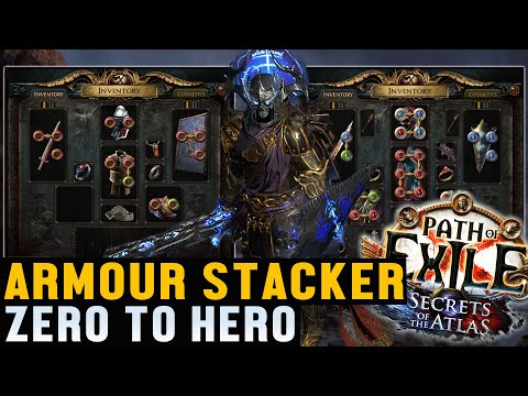 How To Make SSF Champion Armour Stacker - From Zero to Hero | Part 2 | Path of Exile 3.26