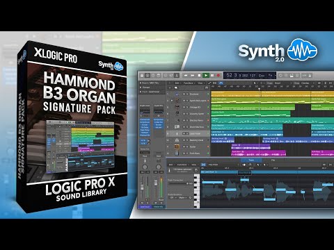 DVK013 - Signature Pack Hammond B3 Organ - Logic Pro X / MainStage Vintage B3 ( 16 presets ) - Video Preview 1