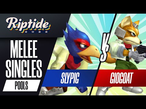 Slypig vs GI0GOAT - Melee Singles Pools - Riptide 2022 | Falco vs Fox
