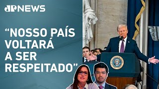 Posse de Donald Trump é acompanhada em todo o mundo; Maria de Carli e Kobayashi analisam