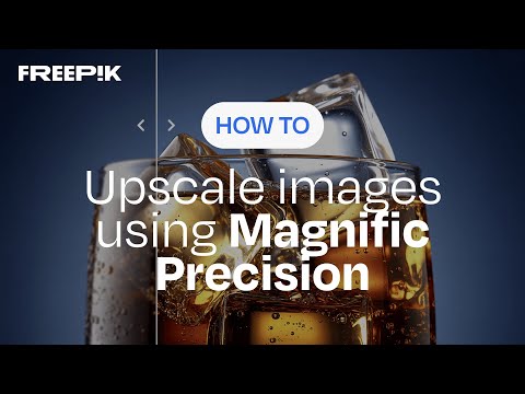 How to upscale images using Magnific Precision | Freepik How-To