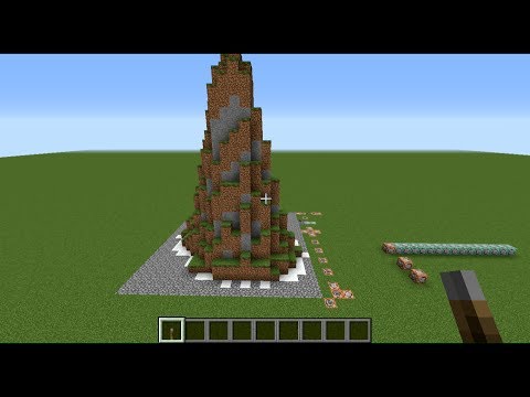 Insane 1.12 Mountain Generator in Minecraft!