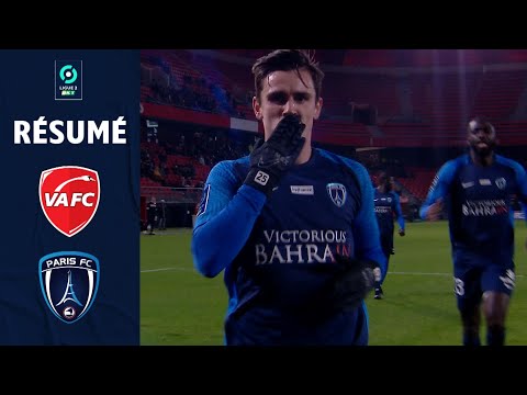 VALENCIENNES FC - PARIS FC (1 - 4) - Résumé - (VAFC - PFC) / 2021-2022