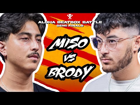 MISO vs BRODY | Aloha Beatbox Battle 2025 | Semi Finals