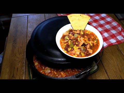 Simple Delicious Hunters Stew - Dutch Oven Cooking -...