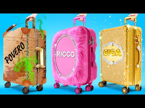 Genitori Ricchi vs Poveri In Vacanza! Svelati i Migliori Trucchi di Viaggio da 123 GO!