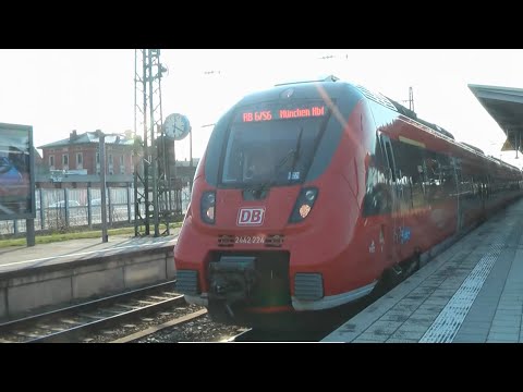 Mitfahrt im Talent 2 Br 442 von München Hbf nach Tutzing