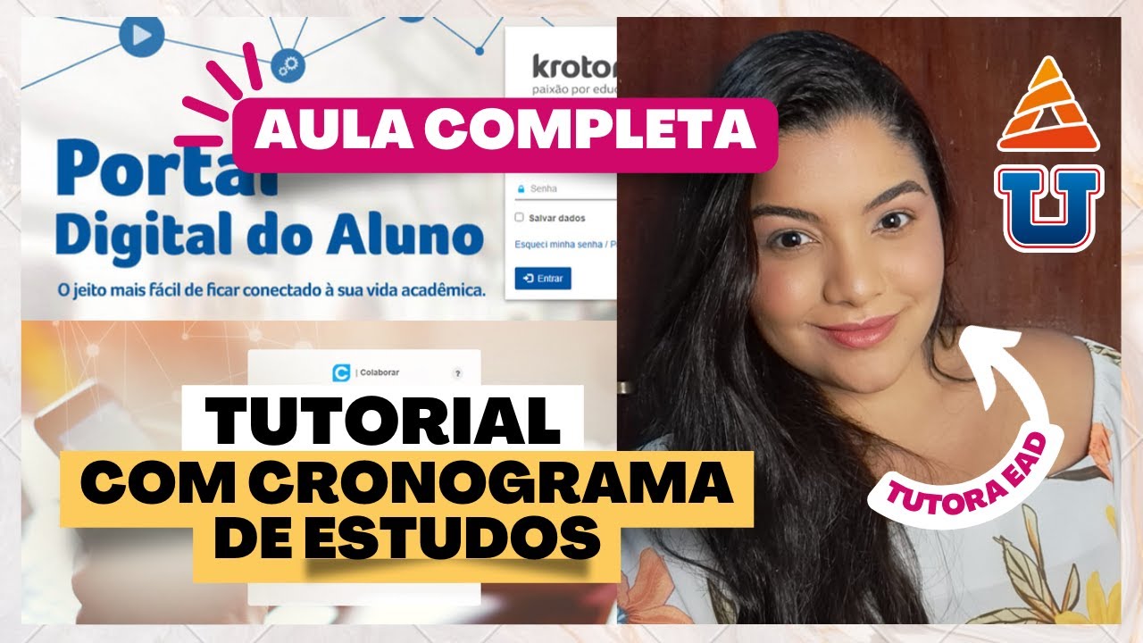 AULA: ORDEM CERTA E DEFINITIVA PARA ESTUDAR NA UNOPAR E ANHANGUERA - com cronograma de estudos.