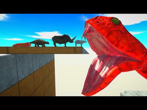 Who Can Jump Over Reptiles - Animal Revolt Battle Simulator