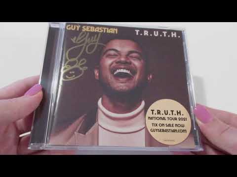 Unboxing: Guy Sebastian - T.R.U.T.H album CD (2020) (Autographed)