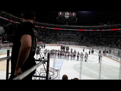 Děkovačka ze zápasu sparta litvínov