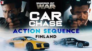 Making of War  Car Chase Action Sequence - Finland