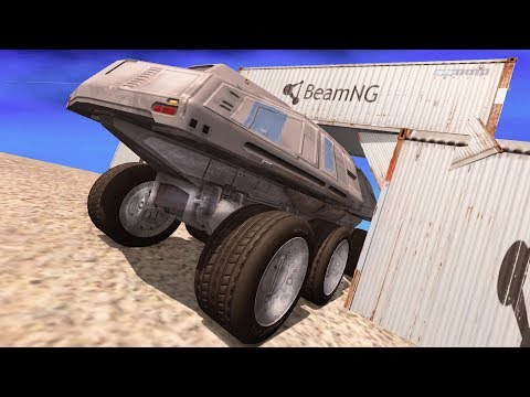 BeamNG Drive - IMPOSSIBLE CAR STUNTS #13