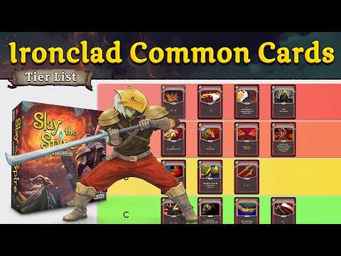 All Ironclad Common Cards | Tier List & Analysis | Slay the Spire: The Board Game