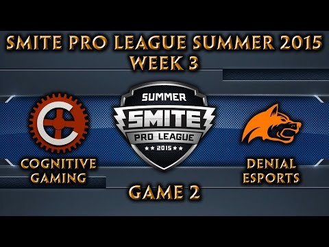 SPL: NA Week 3 - Cognitive Gaming vs. Denial Esports (Game 2) [Fixed]