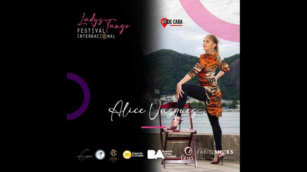 Alice Vasques y David Palo - Ladys Tango 2023 - Milonga  Viva La Pepa