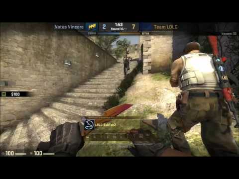ex6tenz (LDLC)(29/14) vs Na`Vi / ESL Pro League Season 5 Europe (April 20, 2017) CS GO POV