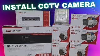 How To Install IP Camera | CCTV Camera Kaise Install Kare