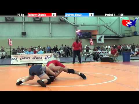 Andrew Church vs. Andrew Howe at 2013 ASICS University Nationals - FS