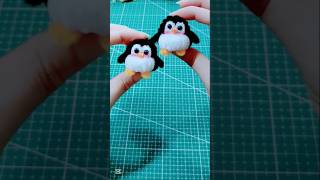How to Make a Cute Mini Penguin with Pipe Cleaners 🐧 | Easy 5-Minute DIY Tutorial FuzzyTwist Craft