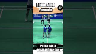 Download lagu Ritual Aneh Yeremia Putar Raket di Selangkangan #badminton #shorts #respect mp3
