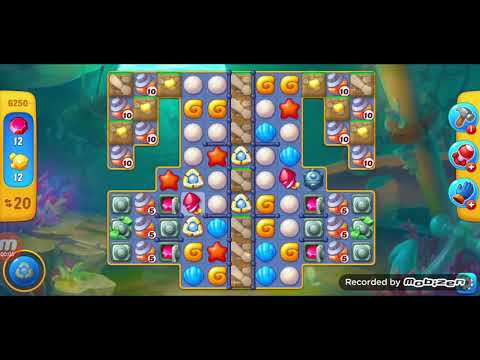 fishdom gameplay / level 6250 /It is like the ads? / thank you 피쉬돔 / 모바일 게임 / 중독성 있는 게임 /