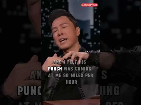 Donnie Yen on Mike Tyson’s Deadly Left Hook 🥊😱 #shorts #ytshorts