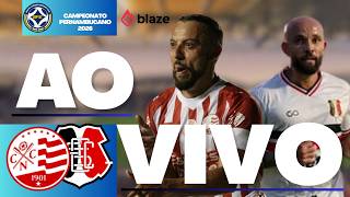 🎥 NÁUTICO X SANTA CRUZ AO VIVO AGORA 🔥| CAMPEONATO PERNAMBUCANO AO VIVO | SEMIFINAL AO VIVO 22/02 ⚽