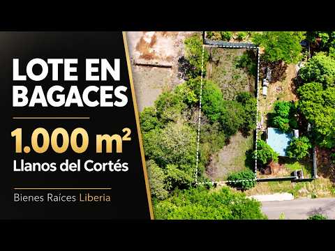 Lote en venta en Bagaces, Guanacaste | 1.000 m² en Llanos del Cortés