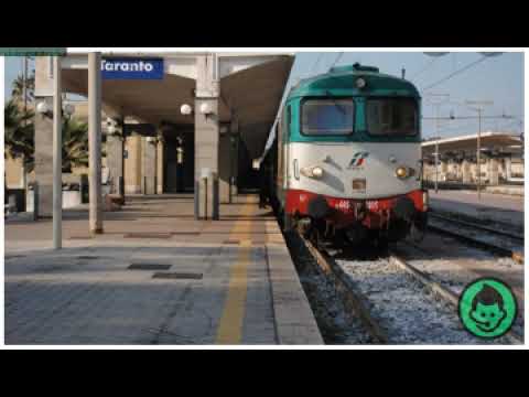 Annuncio del treno IC Taranto - Reggio di Calabria Centrale