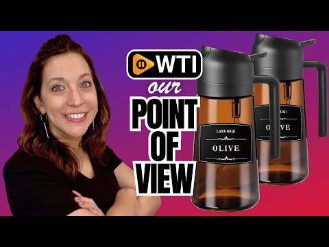 2-in-1 Glass Oil Dispenser & Sprayer - WTI product video review