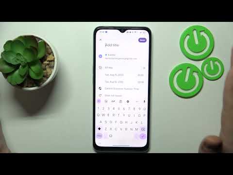 How to Add an Event to the Calendar on Oppo A78