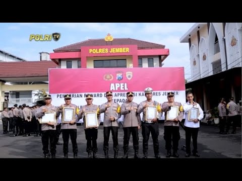 PEMBERIAN REWARD DAN PENGHARGAAN DARI KAPOLRES JEMBER