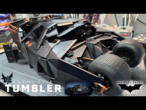 Build the 1:8 Scale Batmobile Tumbler from Hachette Partworks - Part 96-106
