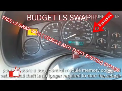 GM BUDGET LS SWAP VATS DELETE ( vehicle anti theft ) pcm security bypass 4.8, 5.3, 5.7, 6.0, 6.2