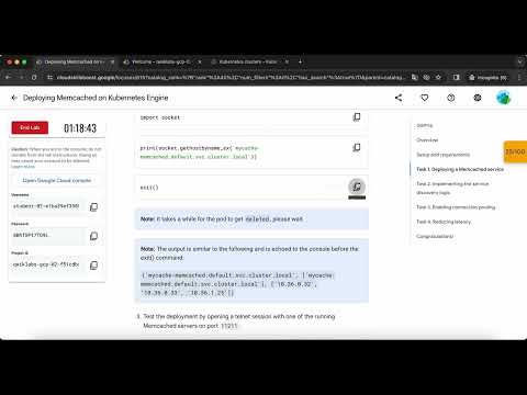 App Dev Deploying the Application into Kubernetes Engine Python GSP188