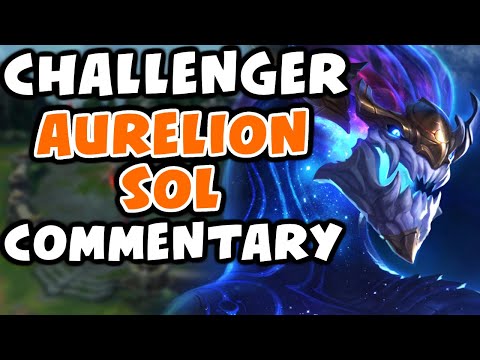 Challenger Aurelion Sol Commentary | Vs Camille Mid | Preseason - League of Legends
