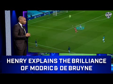 What Makes KDB and Modric So Brilliant? | Thierry Henry Breakdown & Analysis | CBS Sports Golazo