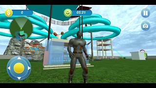Super Hero Water Slide: Water Park Adventure Game Android Gameplay #2